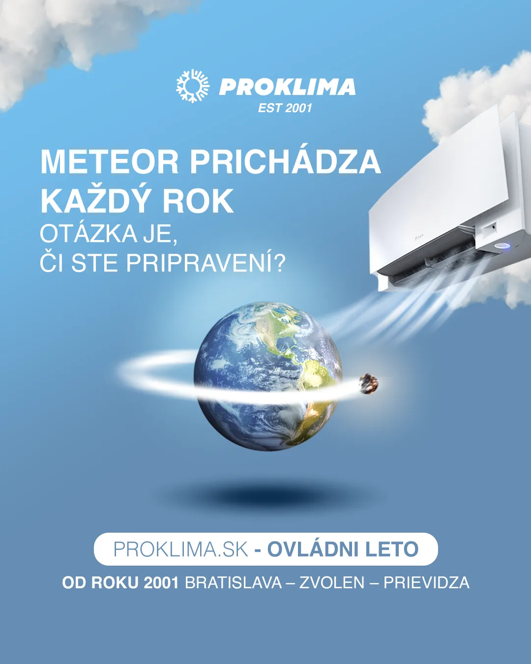 Príspevok Proklima: meteor prichádza každý rok, ste pripravení?