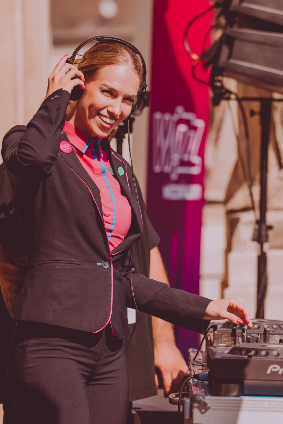 Letuška Wizz Air na podujatí